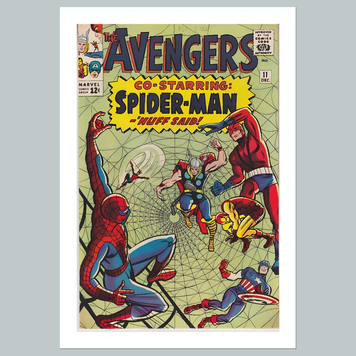 1878 Avengers 8x10 Glossy Photo Comic Book Cover Fast-Secure Shipping