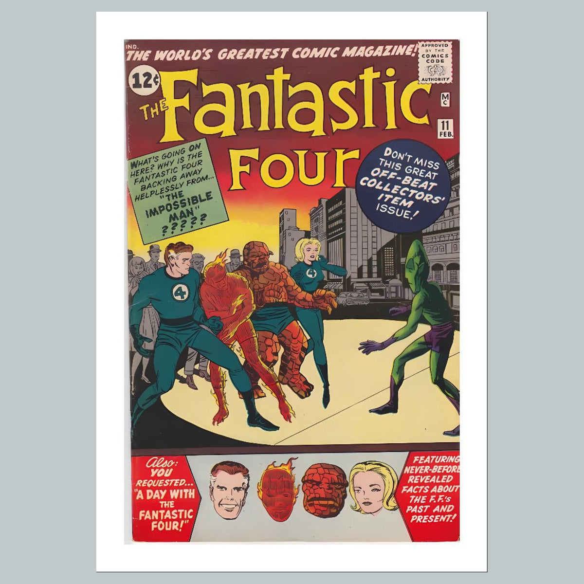2029 Fantastic Four 8x10 Glossy Photo Comic Book Cover Fast-Secure Shipping