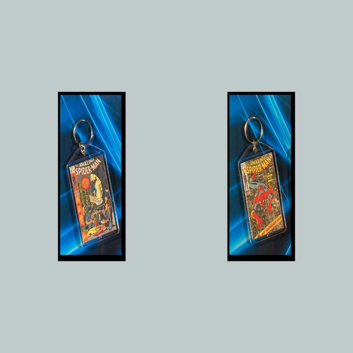 3399 Spider Man May 1971 Classic  Getting Away Custom Made Keychain