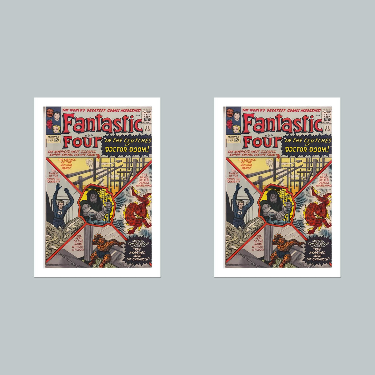 1951 Fantastic Four 8x10 Glossy Photo Comic Book Cover Fast-Secure Shipping