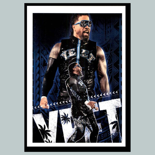 0004 P 8X10 Jey Uso Black Glossy Photo Fast Shipping MSC