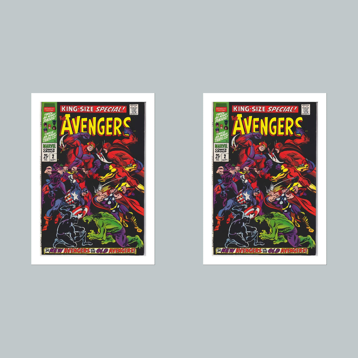 1927 Avengers 8x10 Glossy Photo Comic Book Cover Fast-Secure Shipping