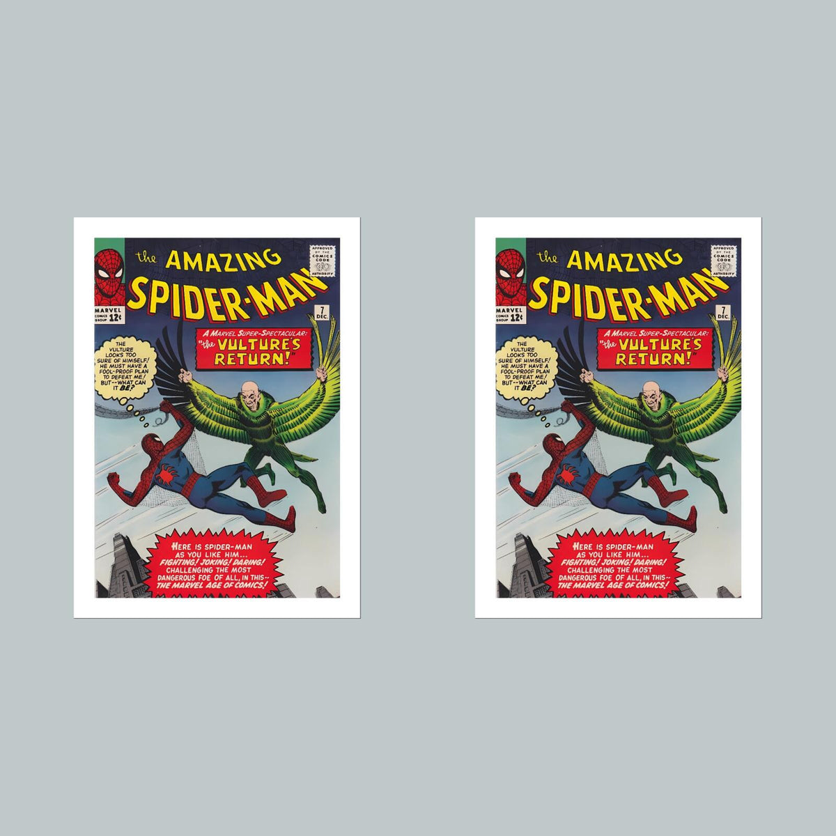 1759 Amazing Spider-Man 8x10 Glossy Photo Comic Book Cover Fast-Secure Shipping