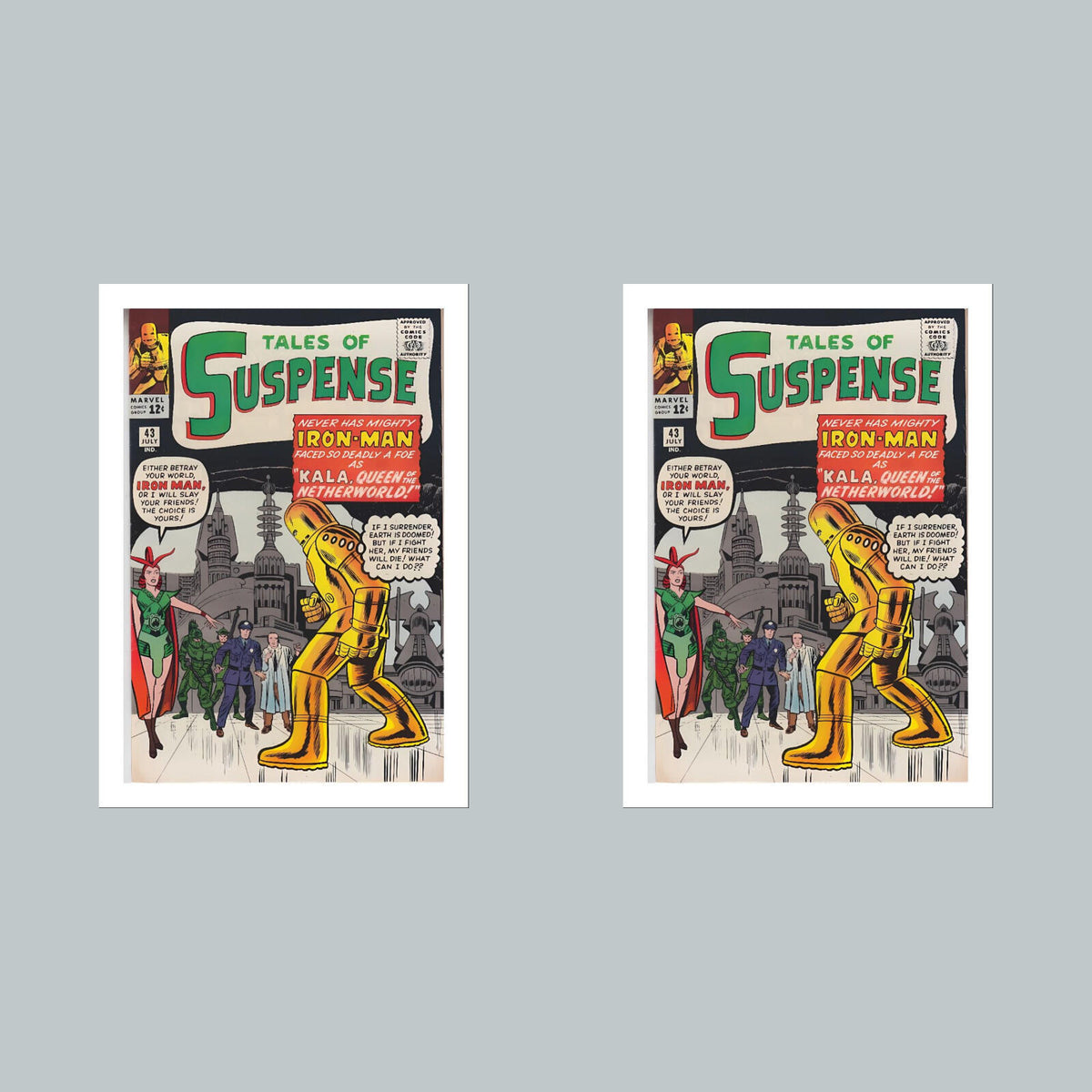 2558 Tales Of Suspense 8x10 Glossy Photo Comic Book CoverFast-Secure Shipping