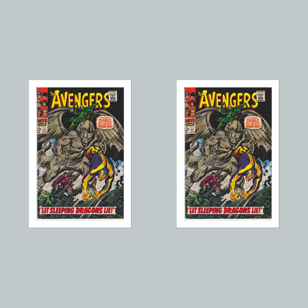1856 Avengers 8x10 Glossy Photo Comic Book Cover Fast-Secure Shipping