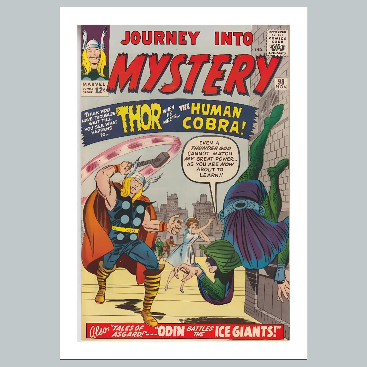 2115 Mystery 8x10 Glossy Photo Comic Book Cover Fast-Secure Shipping