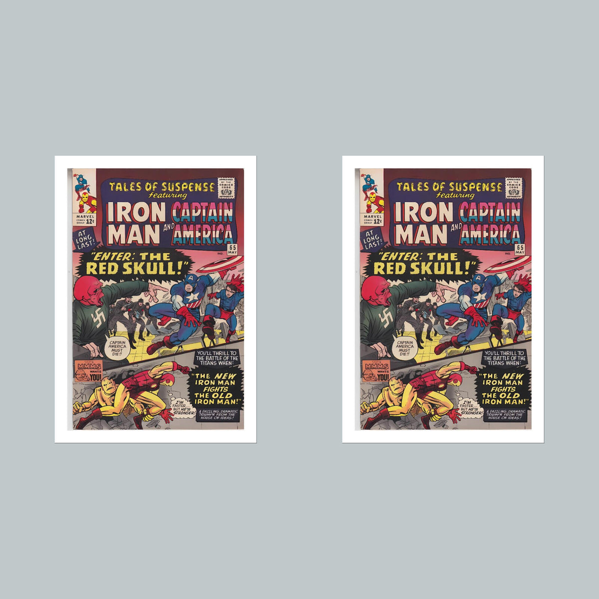 2434 Tales Of Suspense 8x10 Glossy Photo Comic Book Cover Fast-Secure Shipping