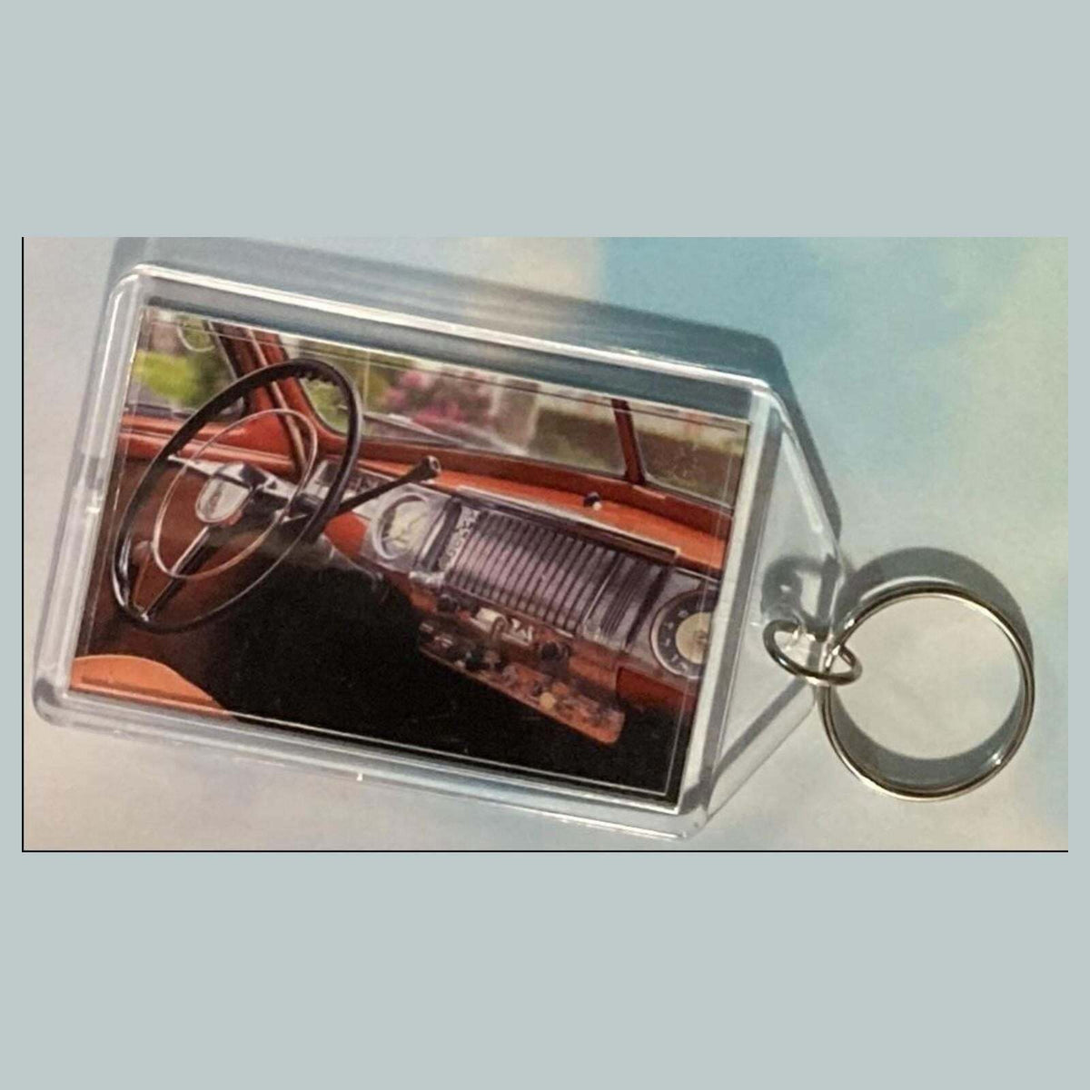3571 1946 Dodge D24 Club Coupe Acrylic Keychain | Vintage Automobile Keychain