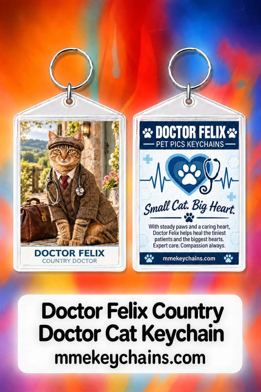 4912 Personalized Pet Pics Keychains Doctor Felix – Country Doctor