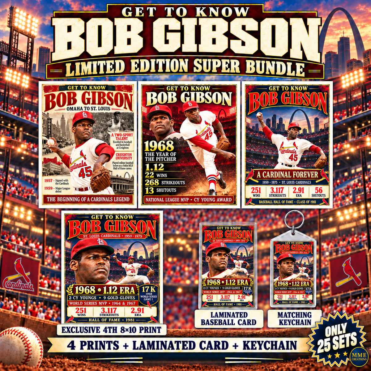 Bob Gibson Get to Know Super Bundle