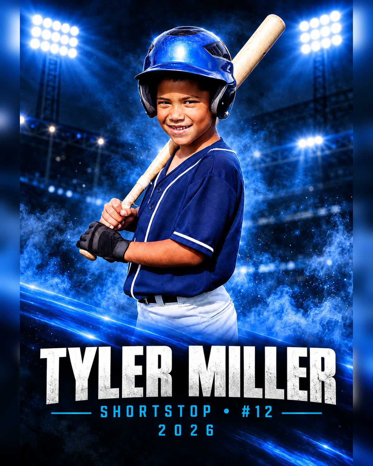 Personalized 8x10 print Design 1 sample