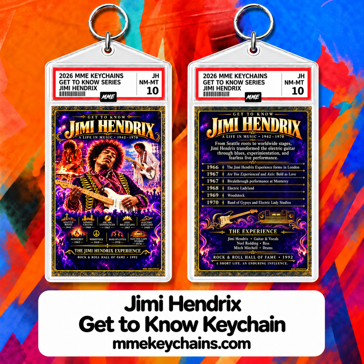 Double-Sided Acrylic Keychain