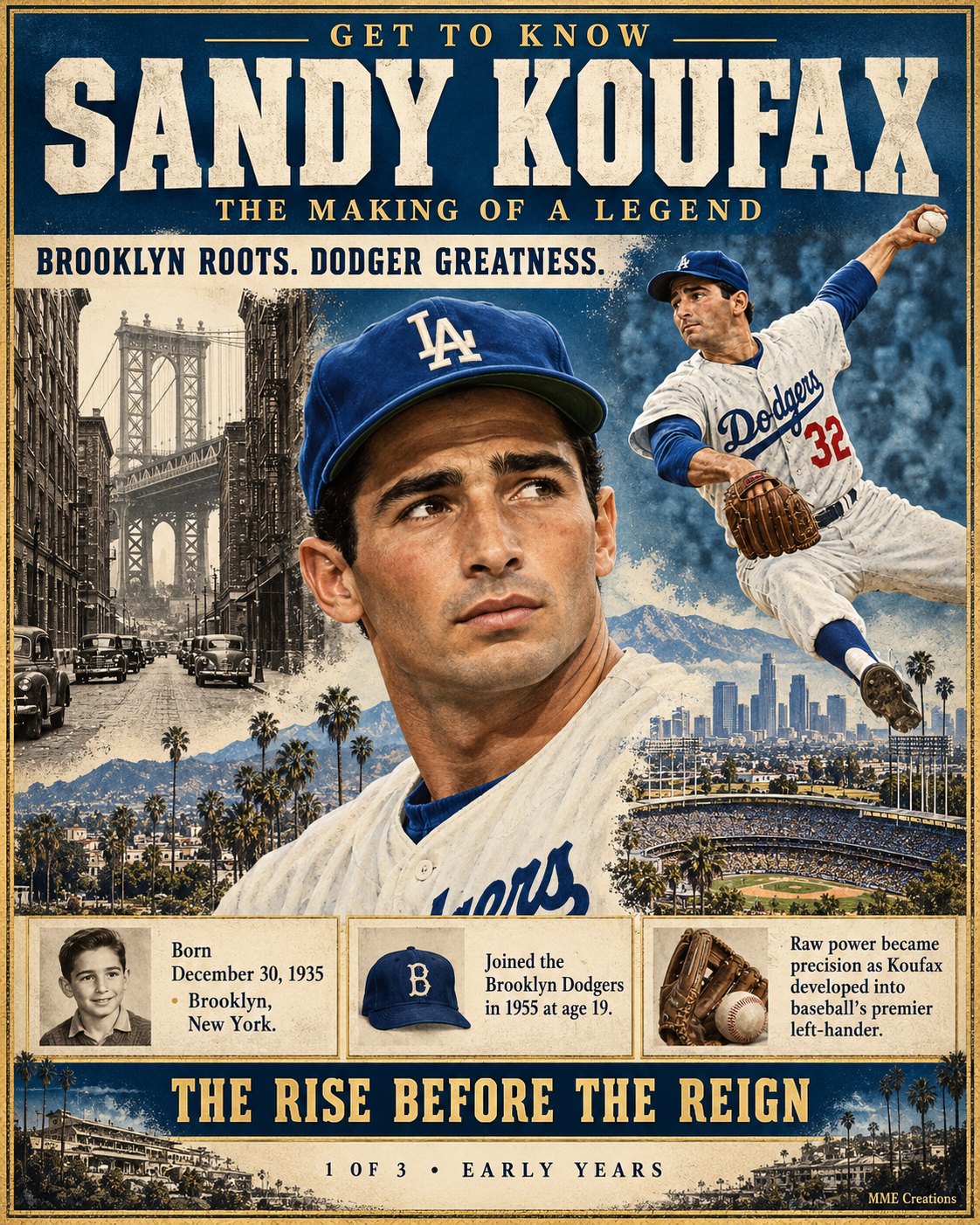 Sandy Koufax Get to Know Early Years