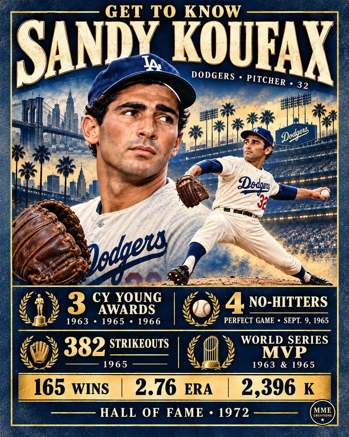 Sandy Koufax Get to Know Exclusive Fourth Print