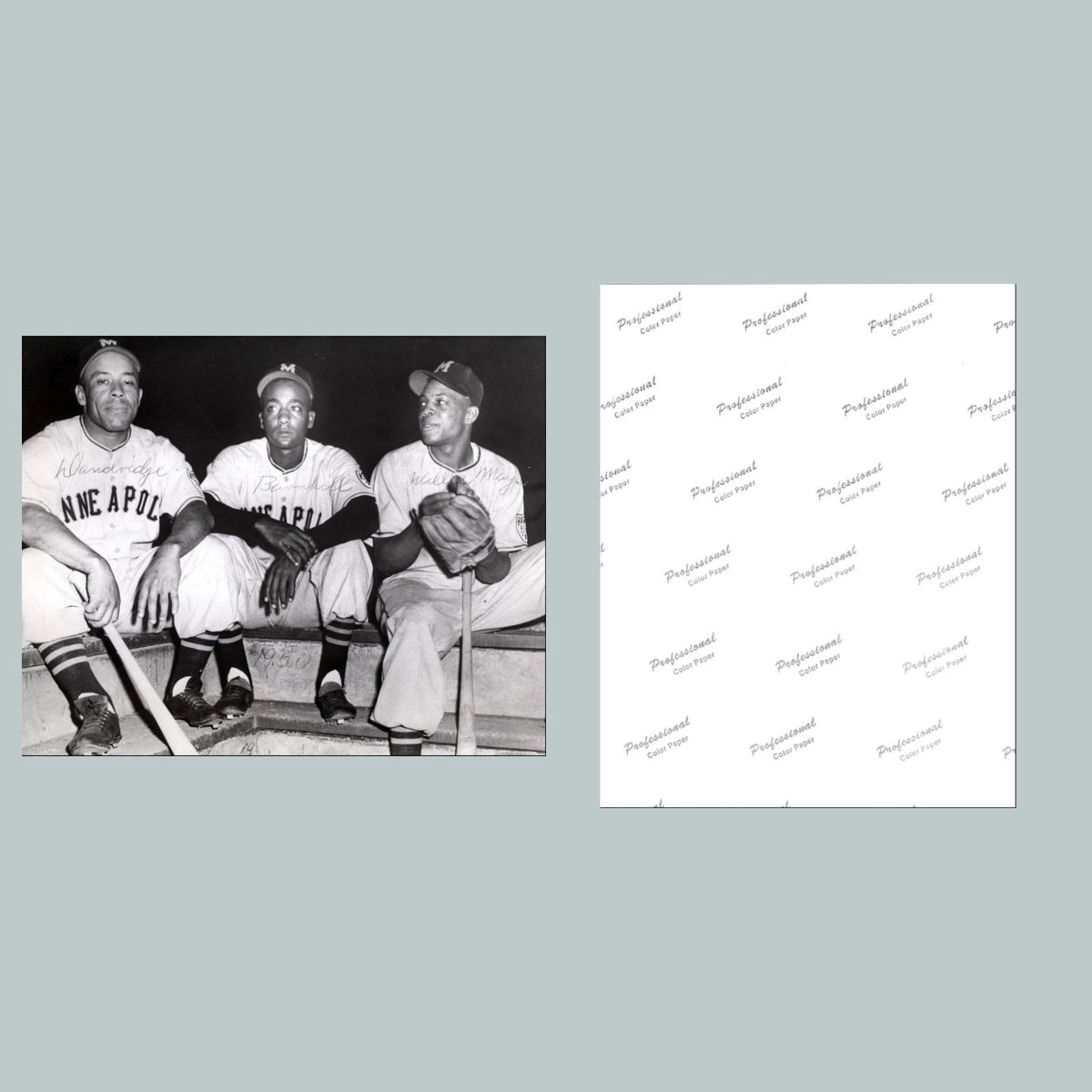 0807 P -8X10 Willie Mays Glossy Photo Fast-Secure Shipping BBL
