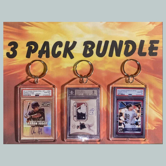 3588B Aaron Judge 3 Pack Bundle-Custom Hand Made Keychains