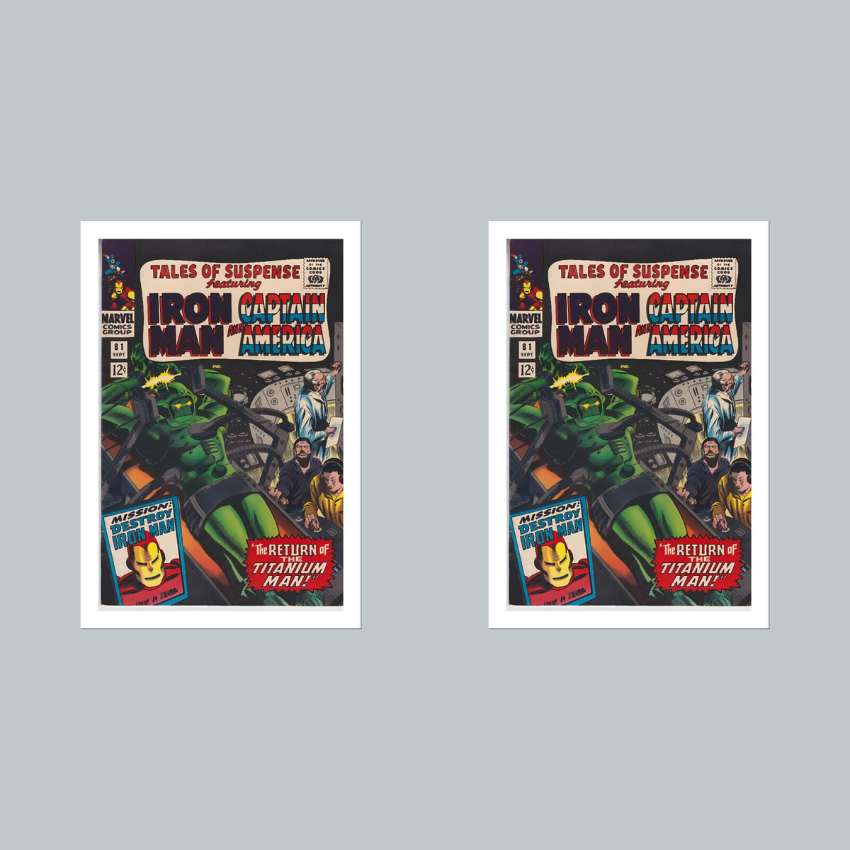 2472 Tales Of Suspense 8x10 Glossy Photo Comic Book CoverFast-Secure Shipping