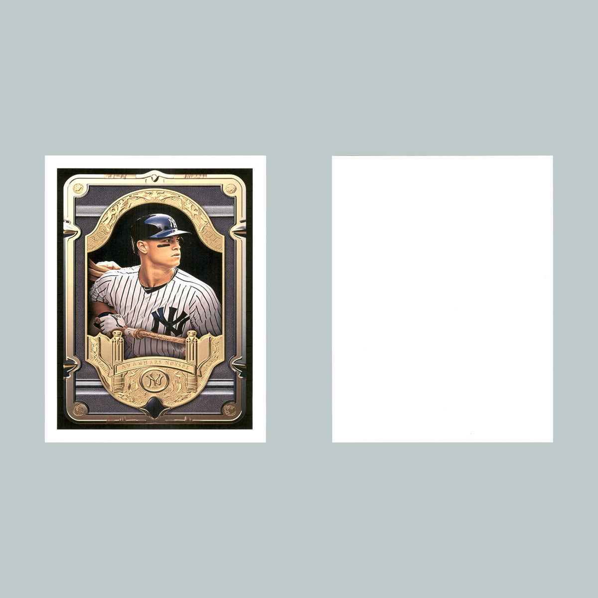 0139 P -8X10 Aaron Judge Gold Looking Right Glossy Photo Fast Shipping BBL