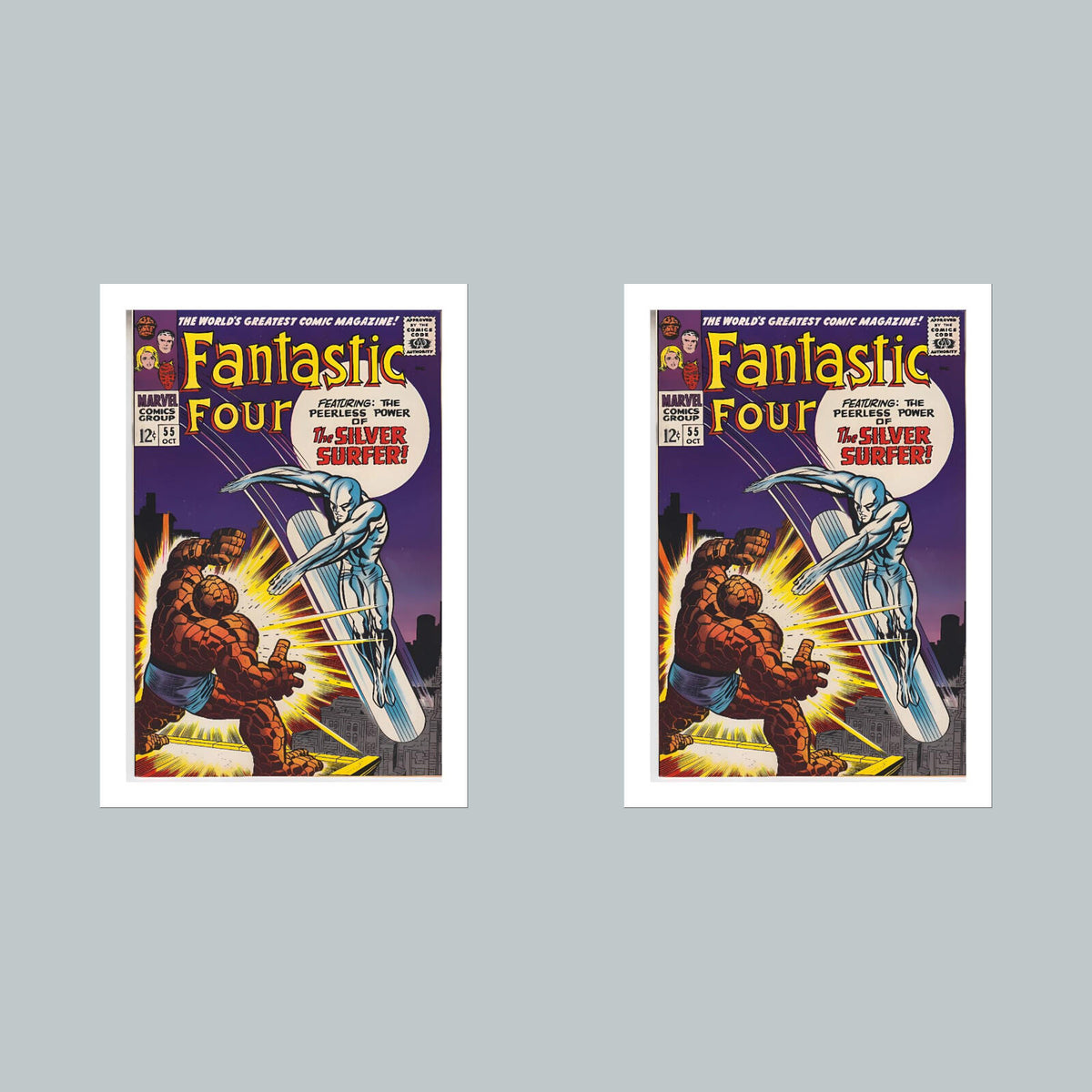 2136 Fantastic Four 8x10 Glossy Photo Comic Book Cover Fast-Secure Shipping