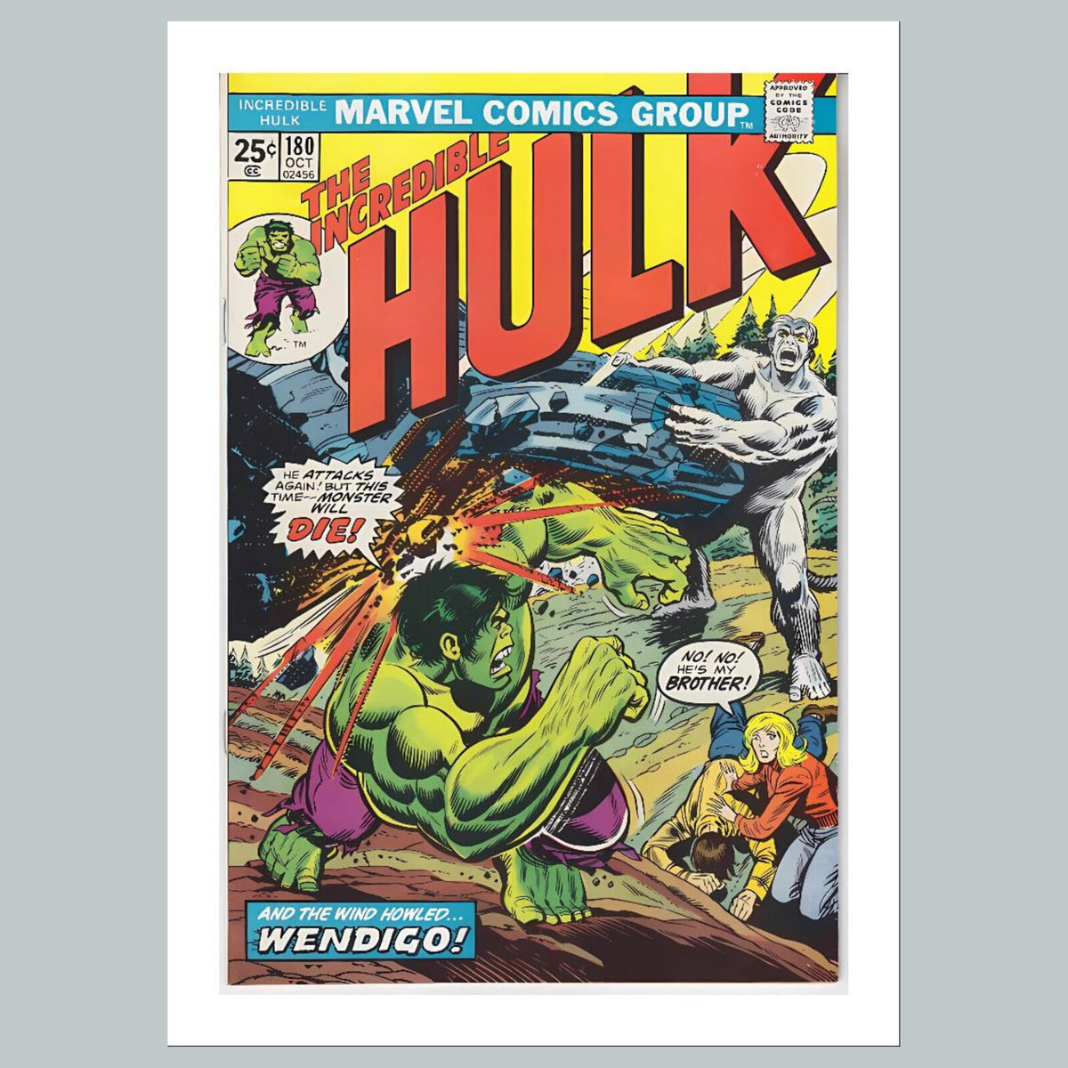 2141 Hulk 8x10 Glossy Photo Comic Book Cover Fast-Secure Shipping