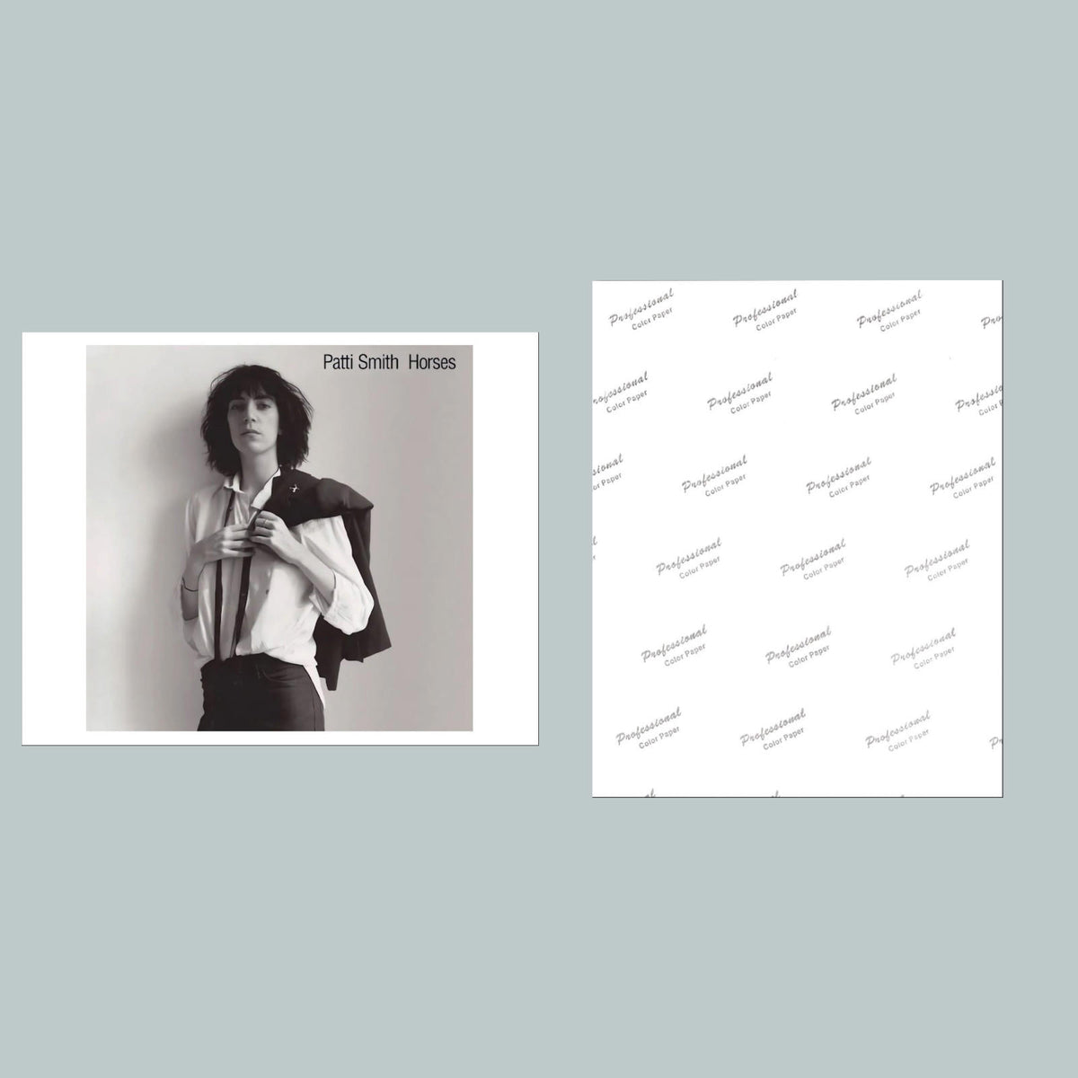 0950 P Patti Smith: Horses 1975 8x10 Glossy Photo Album Cover MS