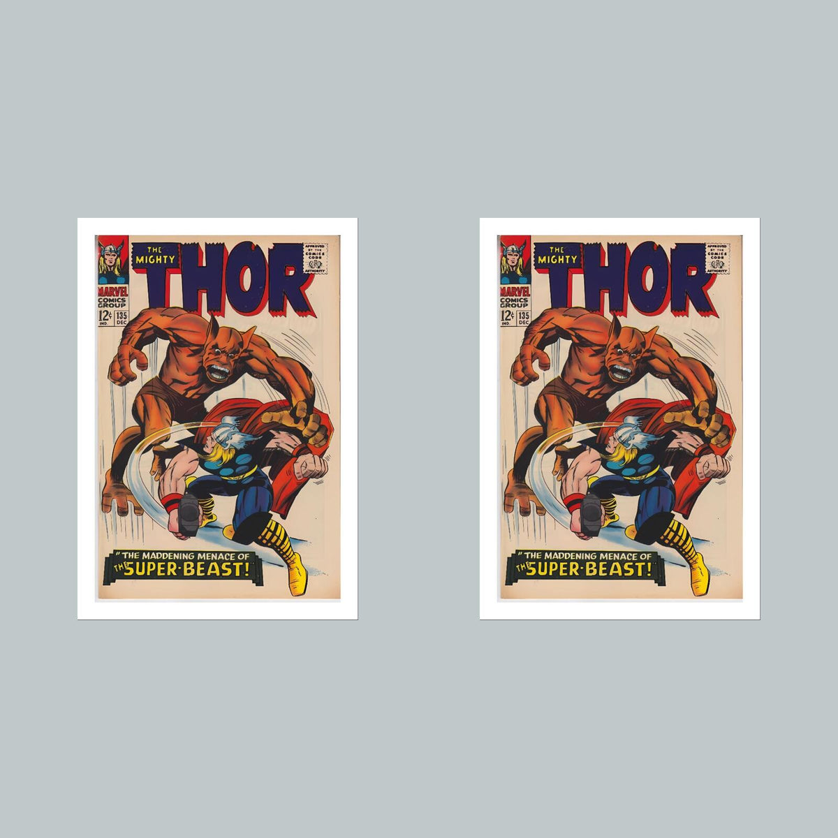 2181  Thor 8x10 Glossy Photo Comic Book Cover Fast-Secure Shipping