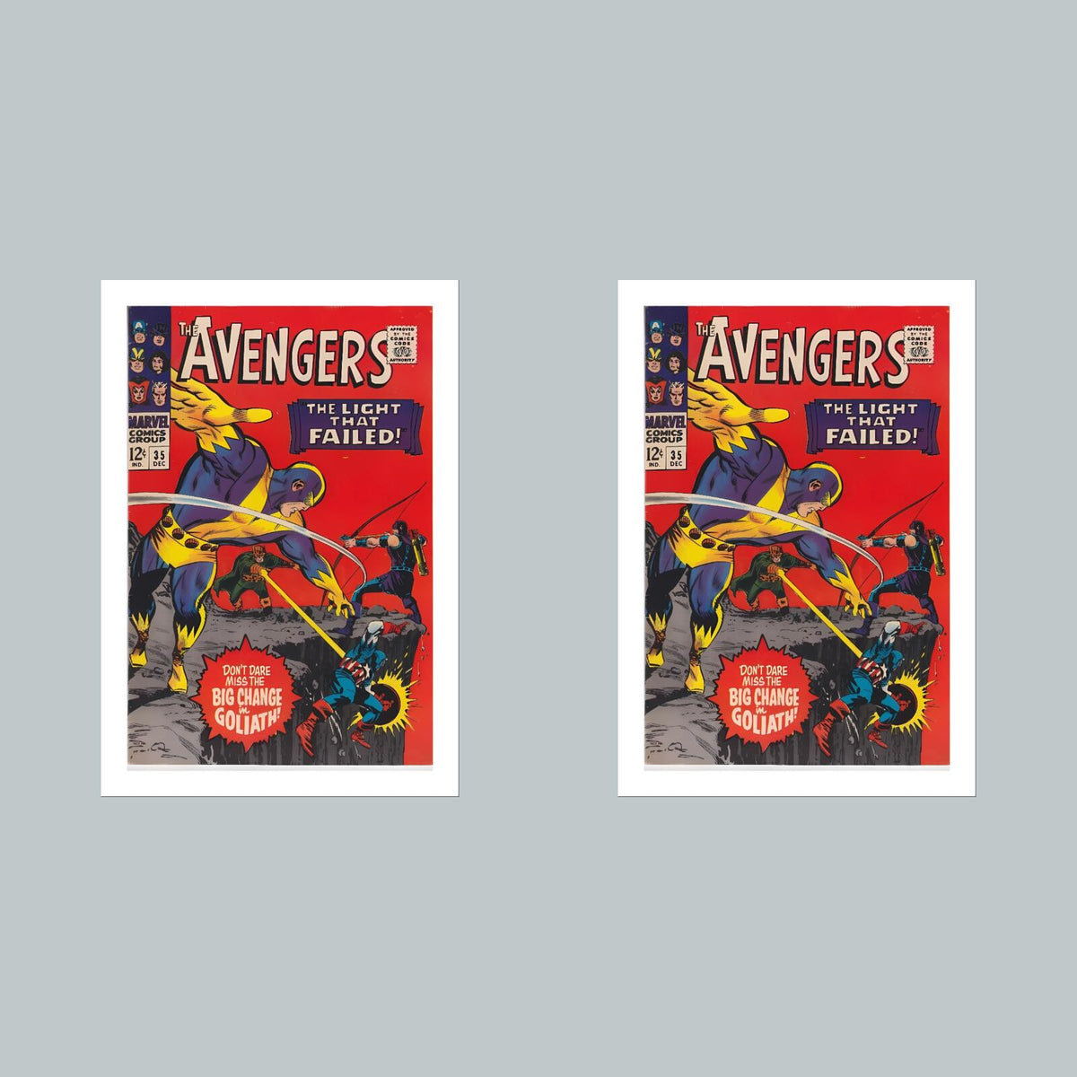 1841 The Avengers 8x10 Glossy Photo Comic Book Cover Fast-Secure Shipping