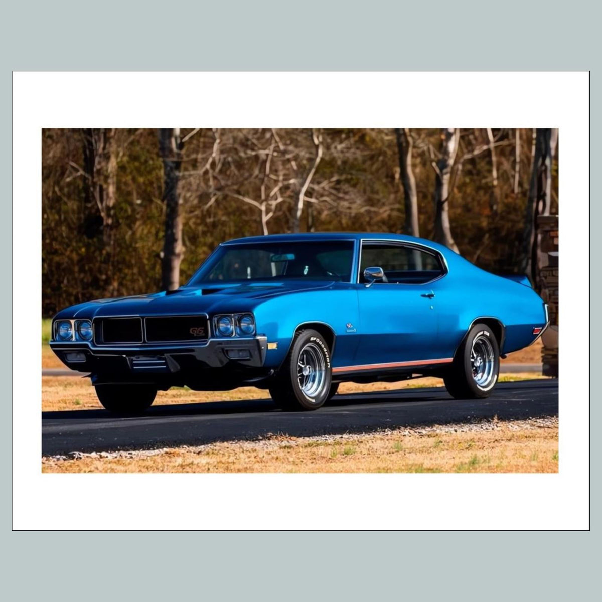 1357 1970 Buick GS Stage 1 8x10 Glossy Photo - Fast-Secure Shipping MS