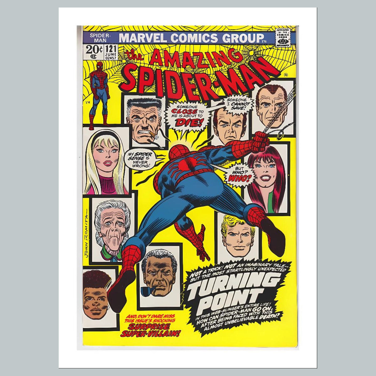 1820 Amazing Spider-Man 8x10 Glossy Photo Comic Book Cover Fast-Secure Shipping