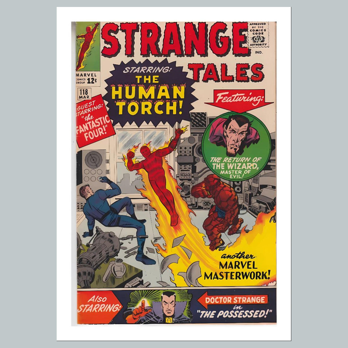 2403 Strange Tales 8x10 Glossy Photo Comic Book Cover Fast-Secure Shipping