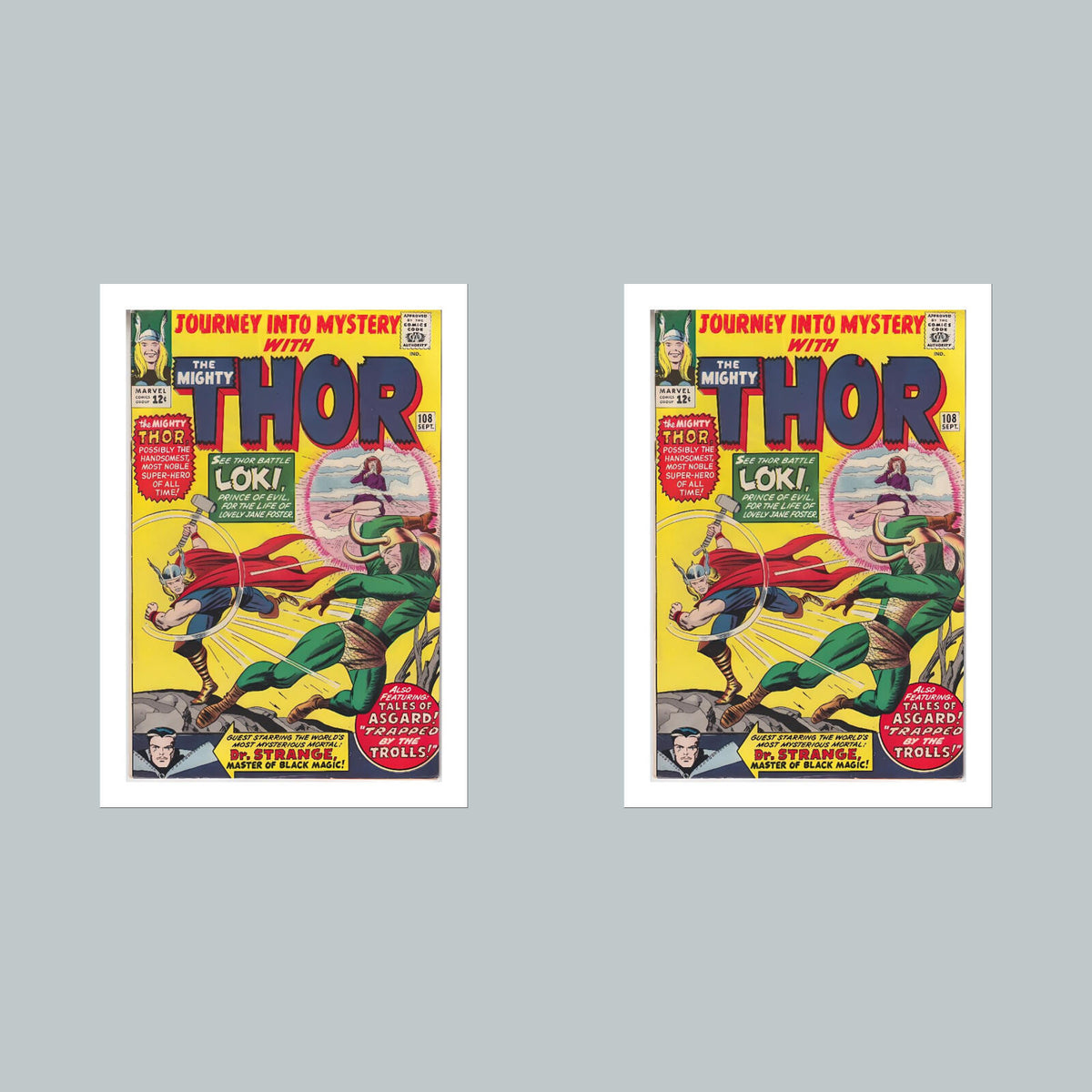2148 Thor 8x10 Glossy Photo Comic Book Cover Fast-Secure Shipping