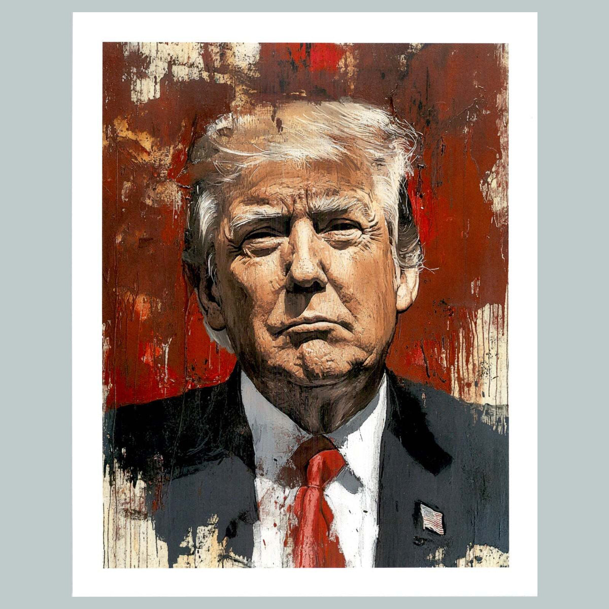 0013 P-8X10 Trump Portrait Glossy Photo Fast-Secure Shipping