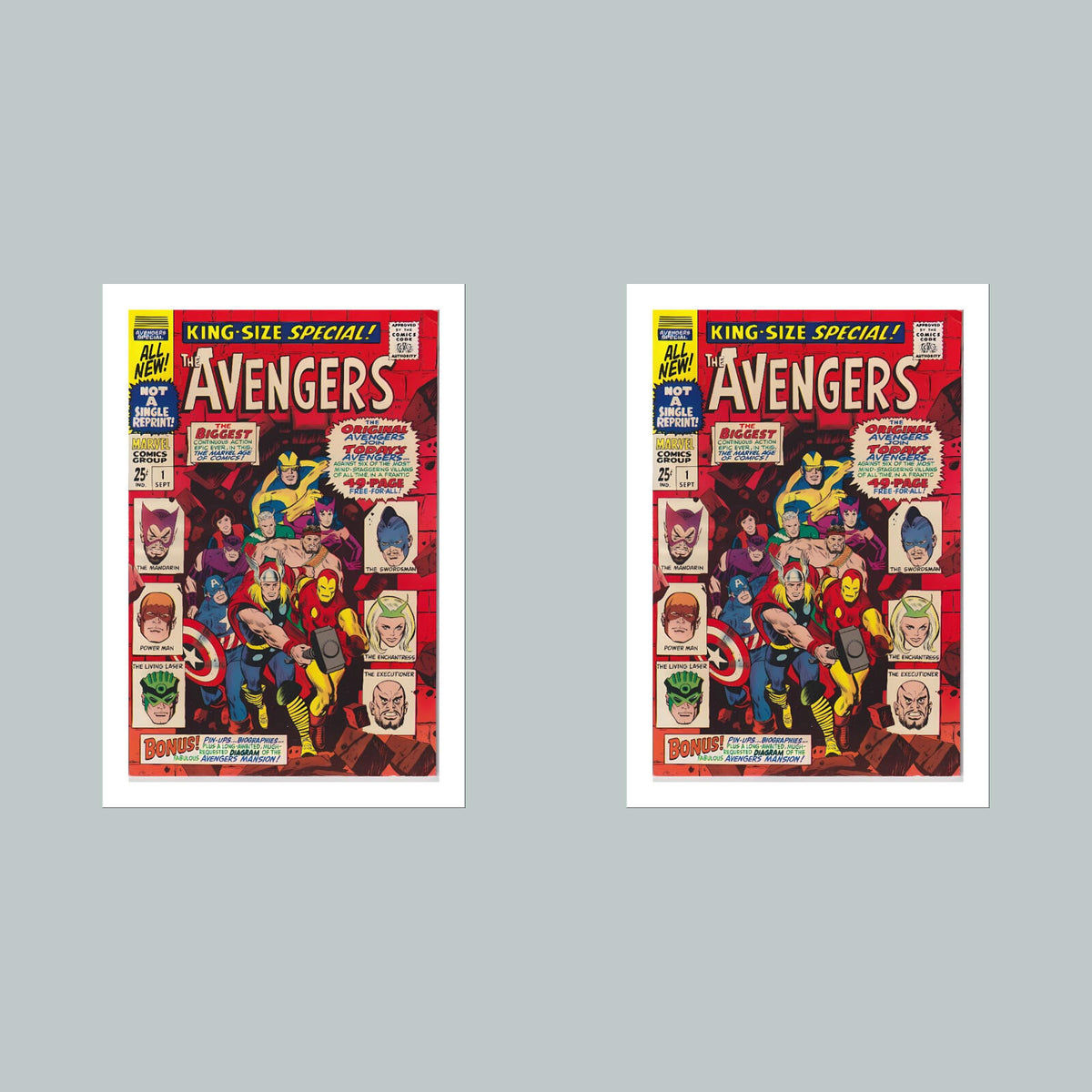 1926 Avengers 8x10 Glossy Photo Comic Book Cover Fast-Secure Shipping