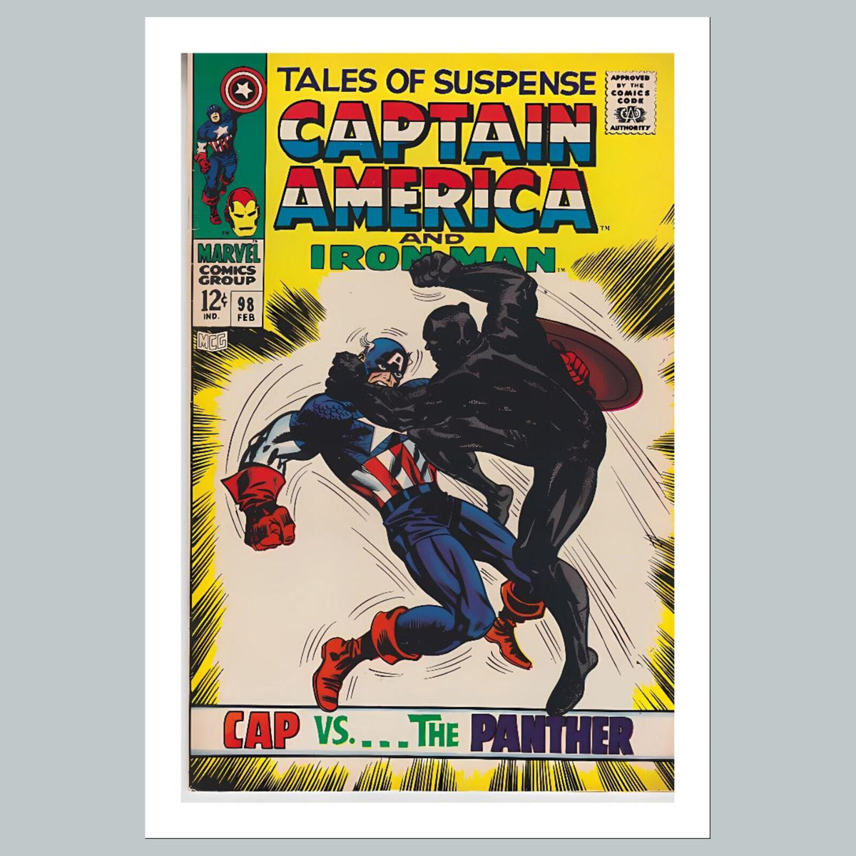 2426 Tales Of Suspense 8x10 Glossy Photo Comic Book Cover Fast-Secure Shipping