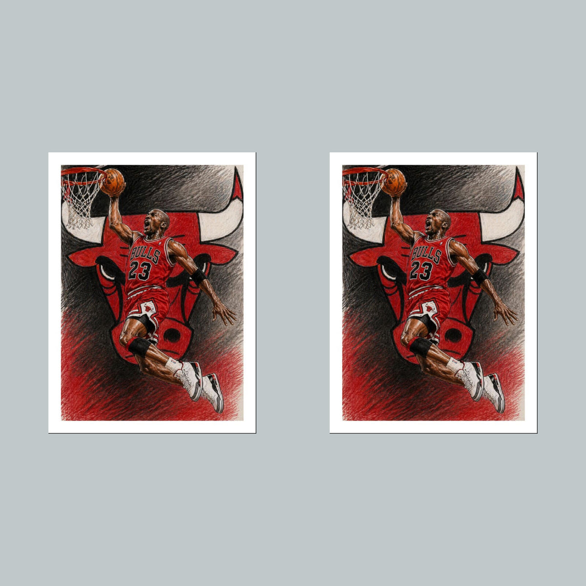 2594 Michael Jordan 8x10 Custom Art Photo - Fast-Secure Shipping BKL