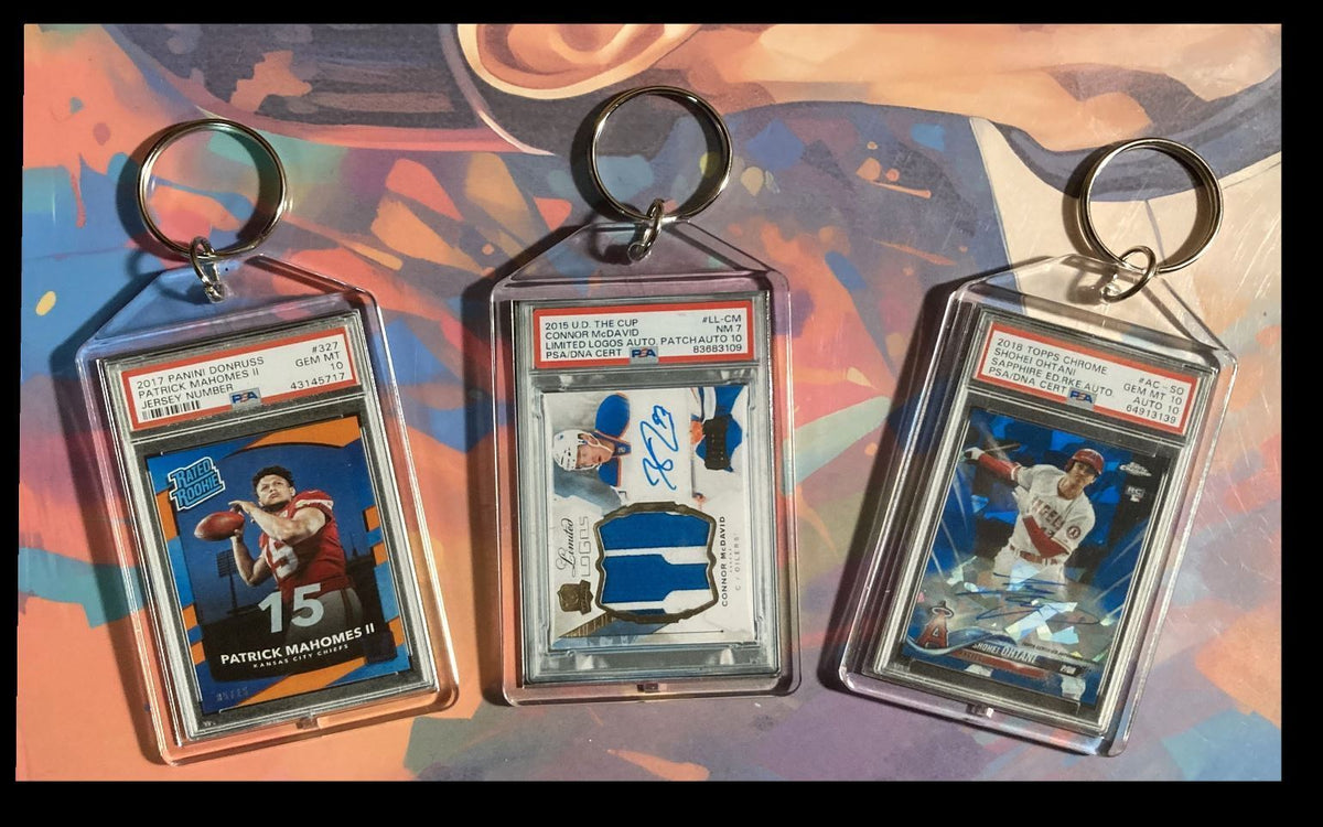 3226 Patrick Mahomes-McDavid-Ohtani 3 Pack Bundle  Keychains