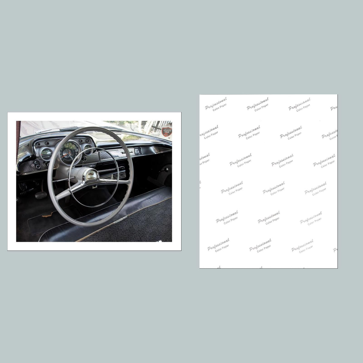 1192 1957 Chevy Bel Air 8x10 Glossy Photo - Fast-Secure Shipping
