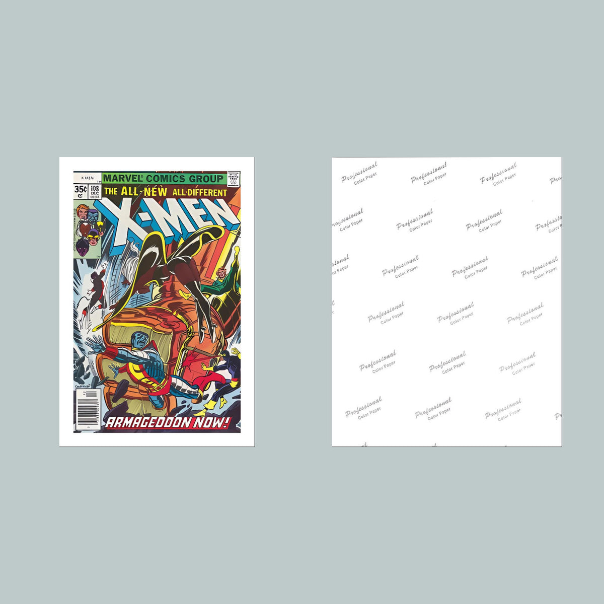 1604 X-Men December 1977 8x10 Glossy Photo Comic Book Cover