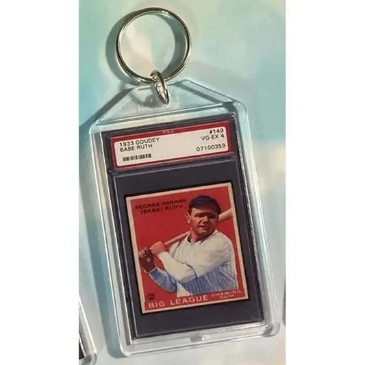 3645 Babe Ruth 1933 Goudey Auto Custom Hand Made Keychain