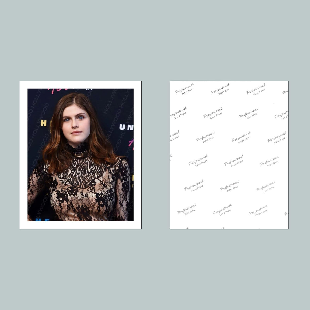 1633 Alexandra Daddario 8x10 Glossy Photo- Fast-Secure Shipping