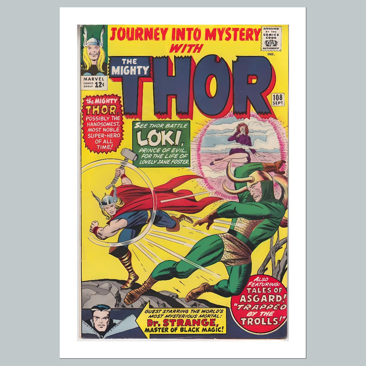 2148 Thor 8x10 Glossy Photo Comic Book Cover Fast-Secure Shipping
