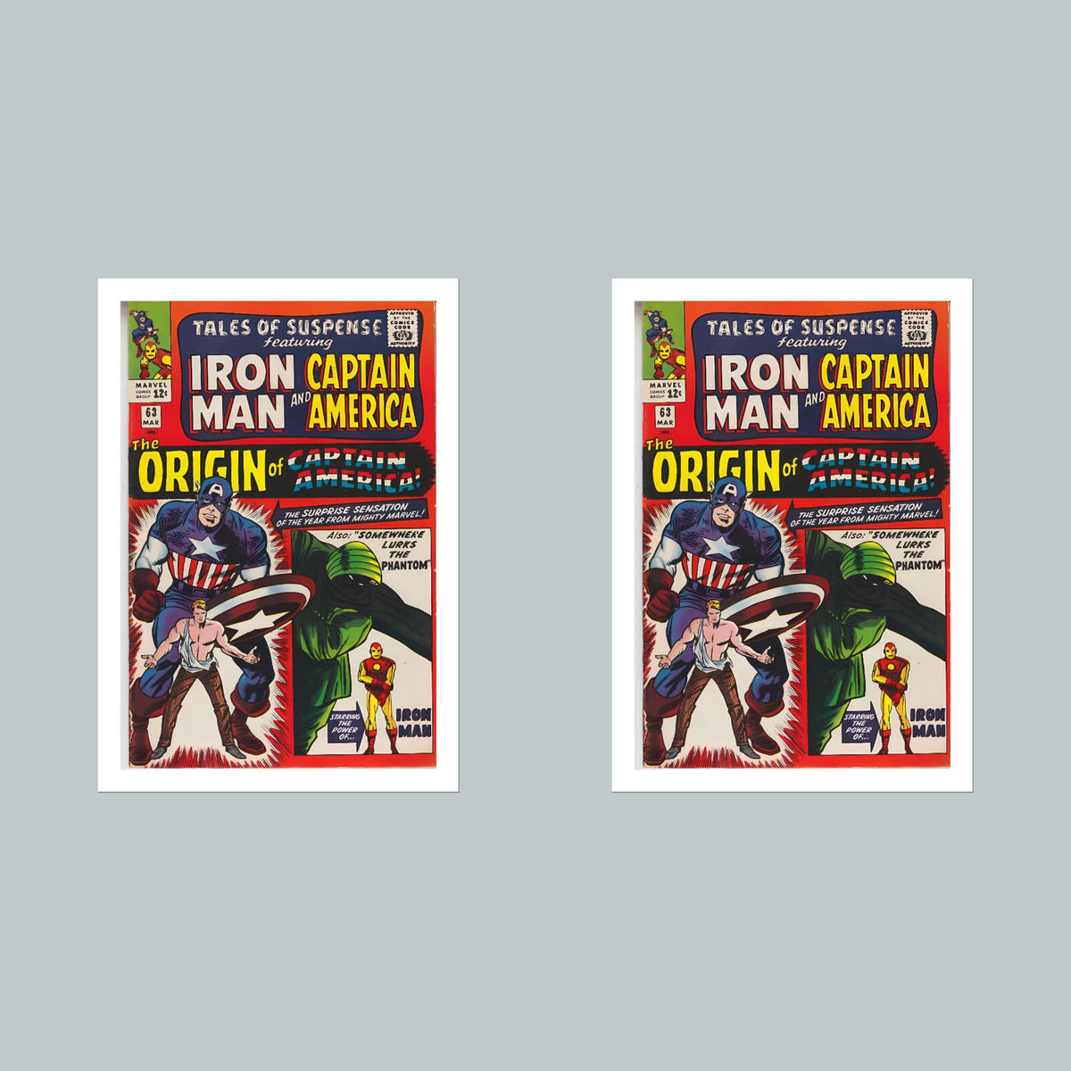 2436 Tales Of Suspense 8x10 Glossy Photo Comic Book Cover Fast-Secure Shipping