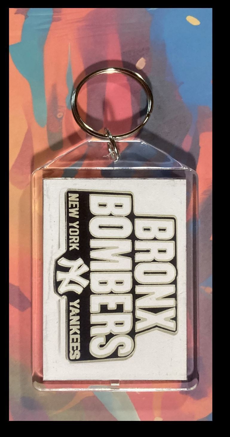 3319 Bronx Bombers Custom Hand Made Keychain - Makes A Great Gift