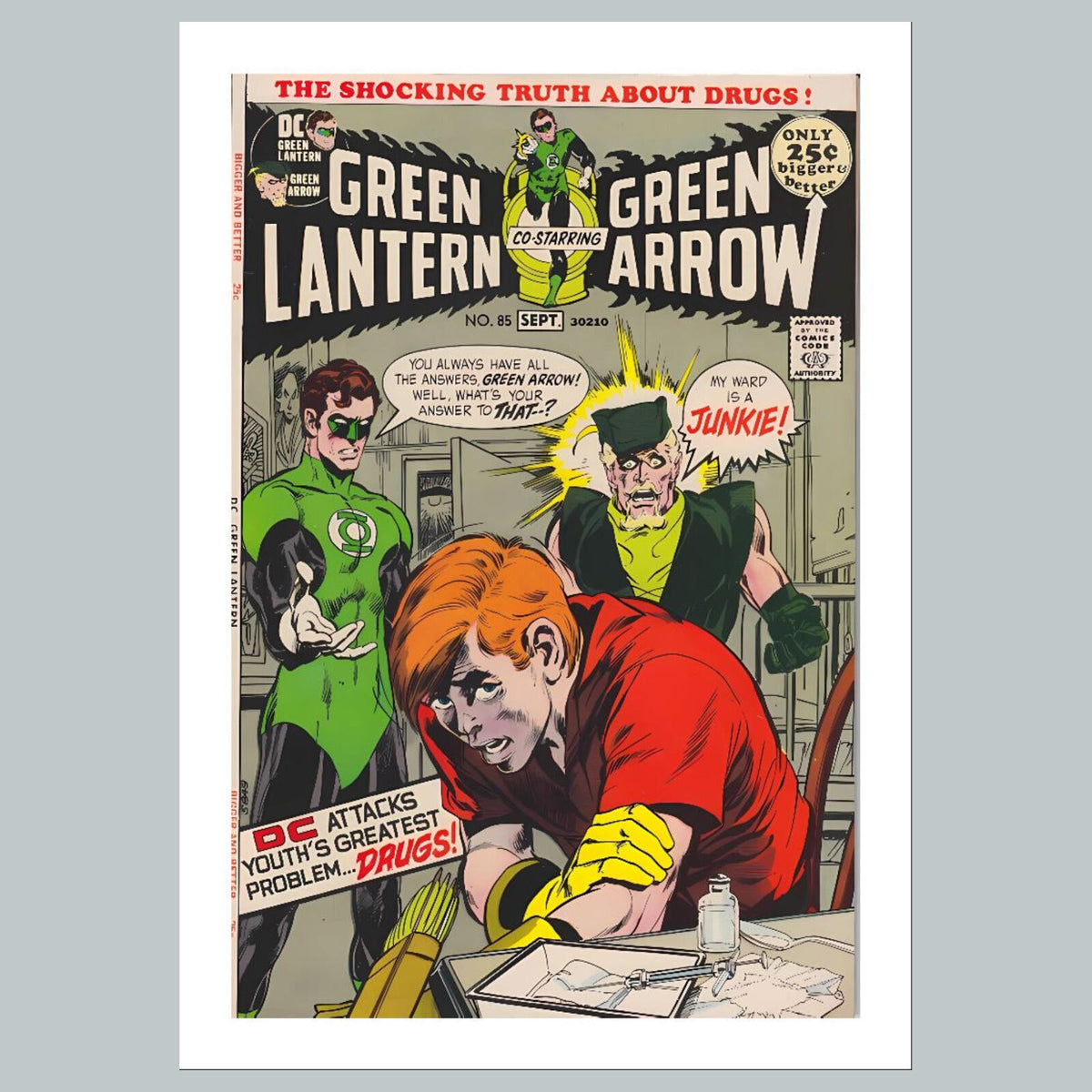 2156 Green Lantern 8x10 Glossy Photo Comic Book Cover Fast-Secure Shipping