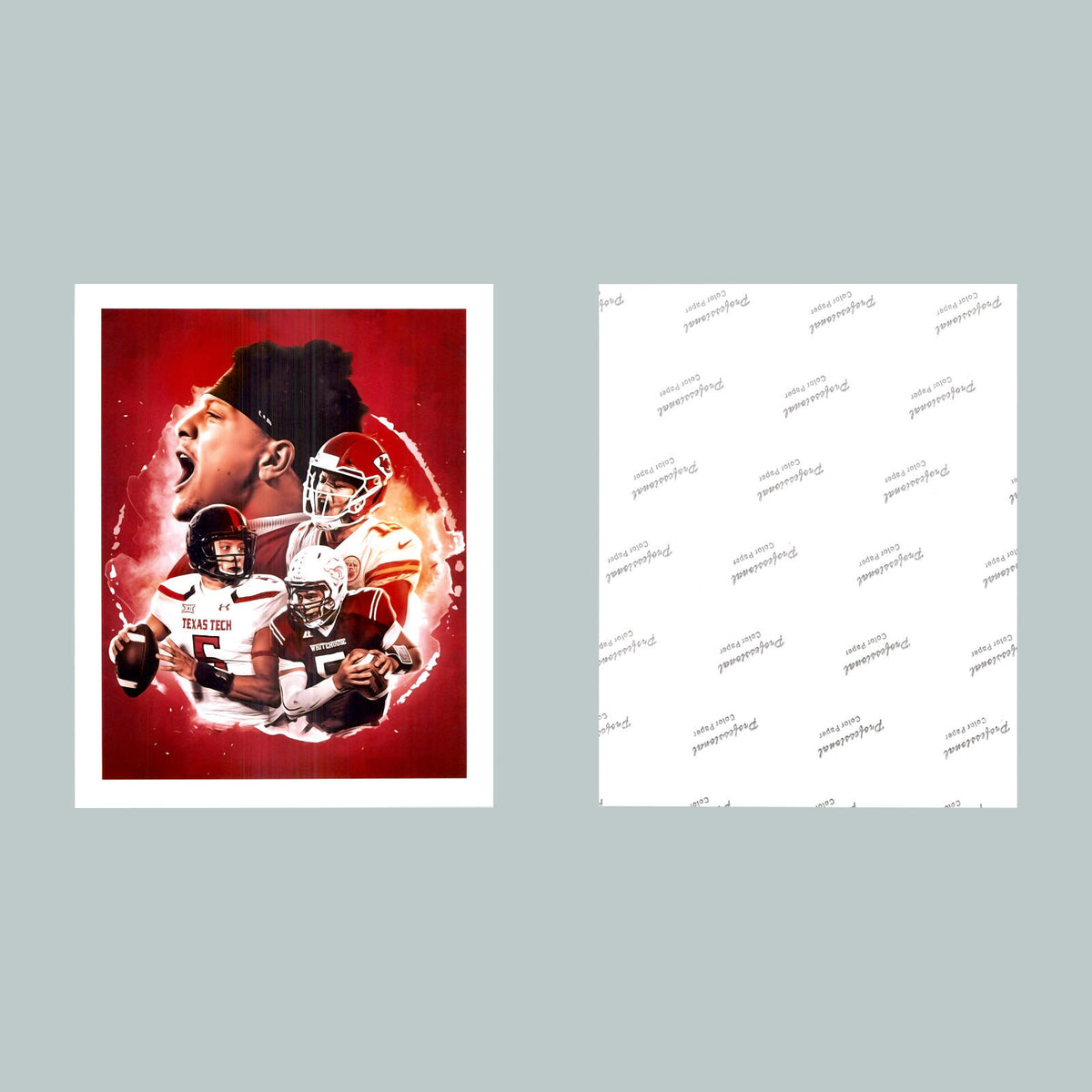 0540 8X10 Patrick Mahomes Montage Glossy Photo Fast-Secure Ship FBL