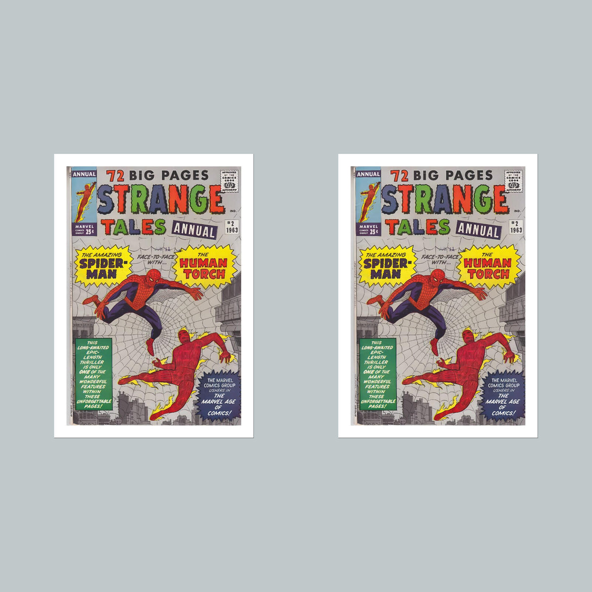 2414 Strange Tales 8x10 Glossy Photo Comic Book Cover Fast-Secure Shipping