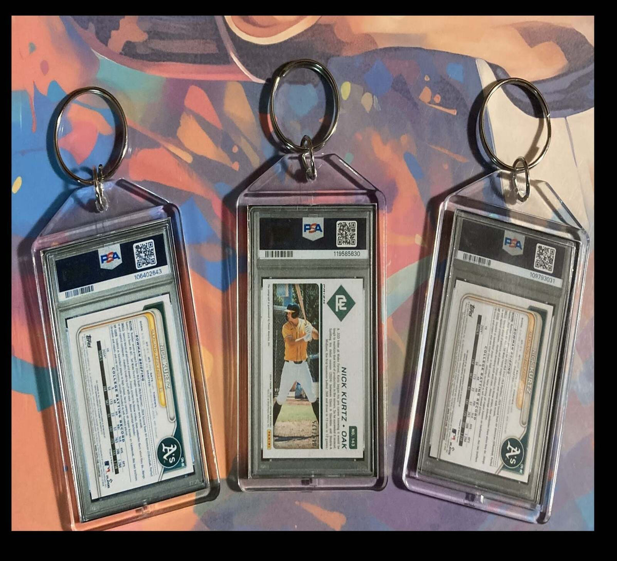 3216 Nick Kurtz 3 Pack Bundle  Keychains