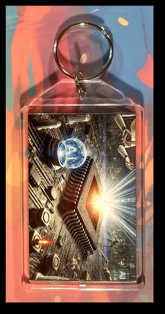 3303 AI - Custom Made Keychain Custom Hand Made Keychain-Makes A Great Gift