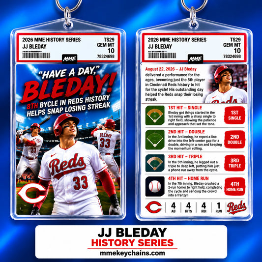 4155 JJ Bleday History Series Keychain