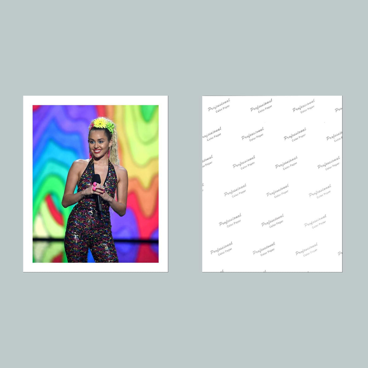 1743 Miley Cyrus 8x10 Glossy Photo Fast-Secure Shipping Makes A Great Gift